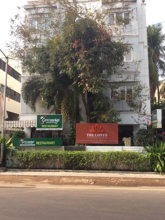 The Lotus Apartment Hotel, Venkatraman Street Ченнаї Екстер'єр фото